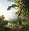 An Extensive Wooded River Landscape
